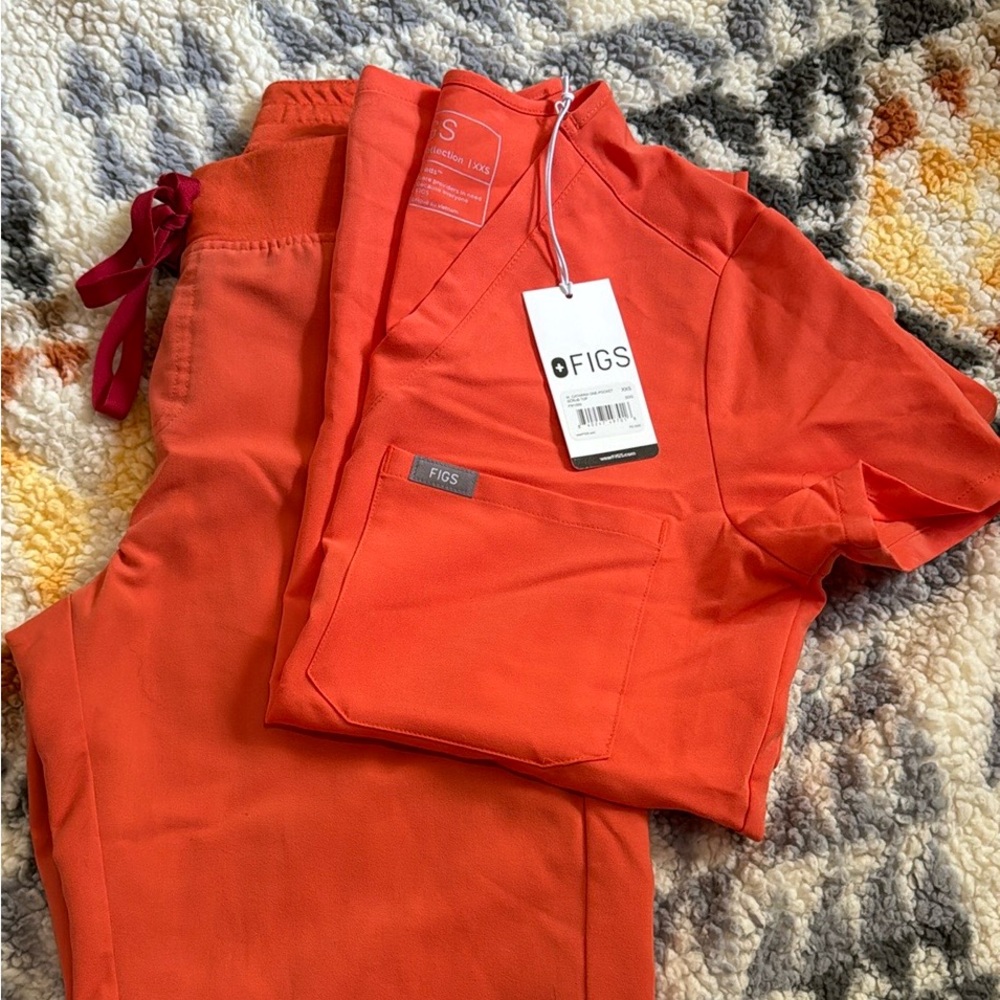 Sunset Orange Figs Set